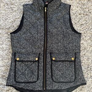 Elegant Black and White Women's Vest